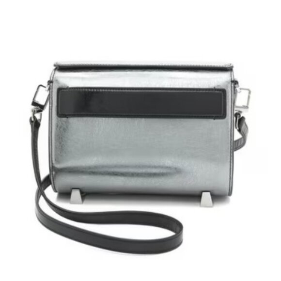 Alexander Wang Chastity Mini Bag Silver Metallic - Picture 1 of 13
